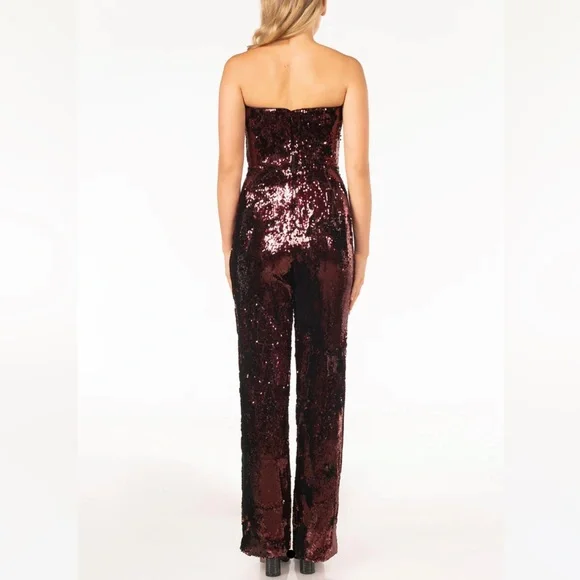 open lace back dress Amazon.com: Dress the Population Women's Andy Strapless Sequin Wide Leg  Jumpsuit, Cayenne, Small : Clothing, Shoes & Jewelry